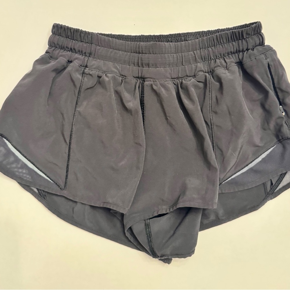 Lulu Lemon, Gray Athletic Shorts, size 6, like new